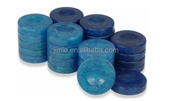 
blue promotional backgammon checkers chess game set 