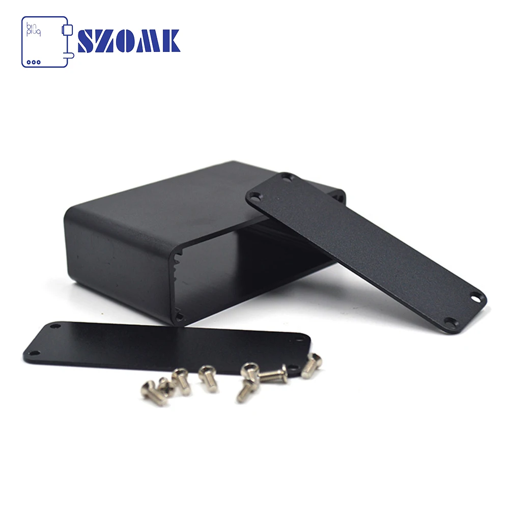 Небольшой алюминиевый корпус Экструдированный Электронный радиатор для инструмента