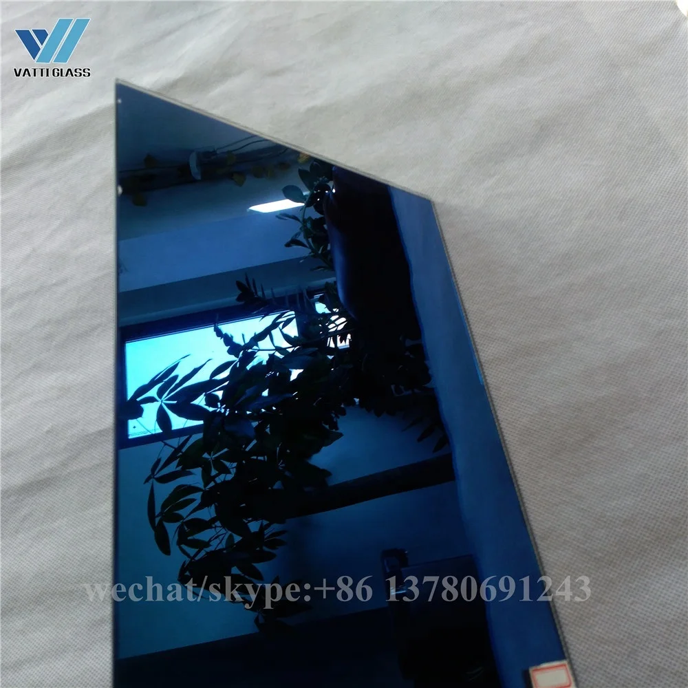 1mm 1.3mm 1.5mm 1.8mm 2mm Mirror Glass, Super Thin Colored Mirror Sheet