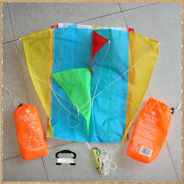 small easy flying pocket kite for promotion