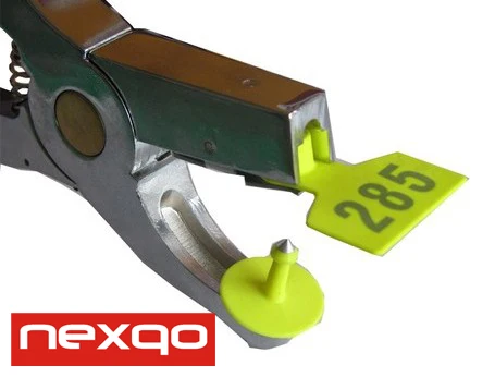 TPU 134.2 KHz Animal Livestock Identification RFID Ear Tag Cattle Tag