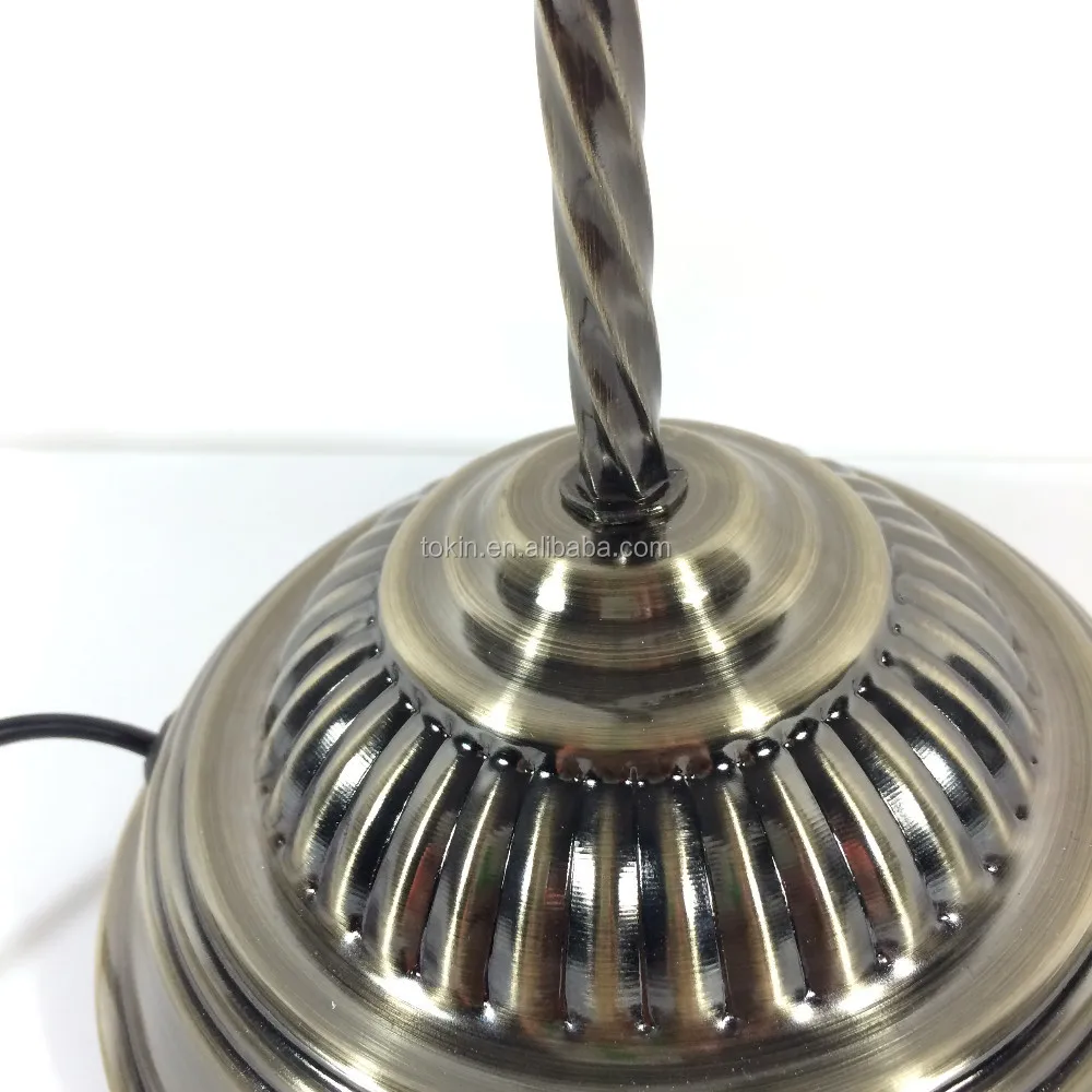 
2018 New Design s home decorative (TS1O01) glass material Handmade Mosaic Art table Turkish Lamp 