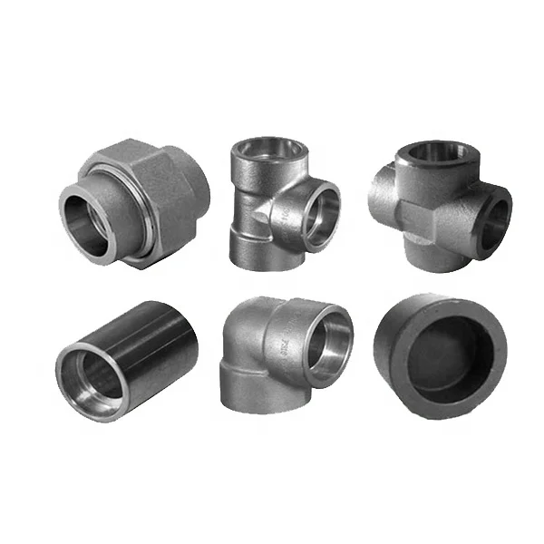Forged Steel ANSI/DN 50 stainless steel threaded end pipe fitting