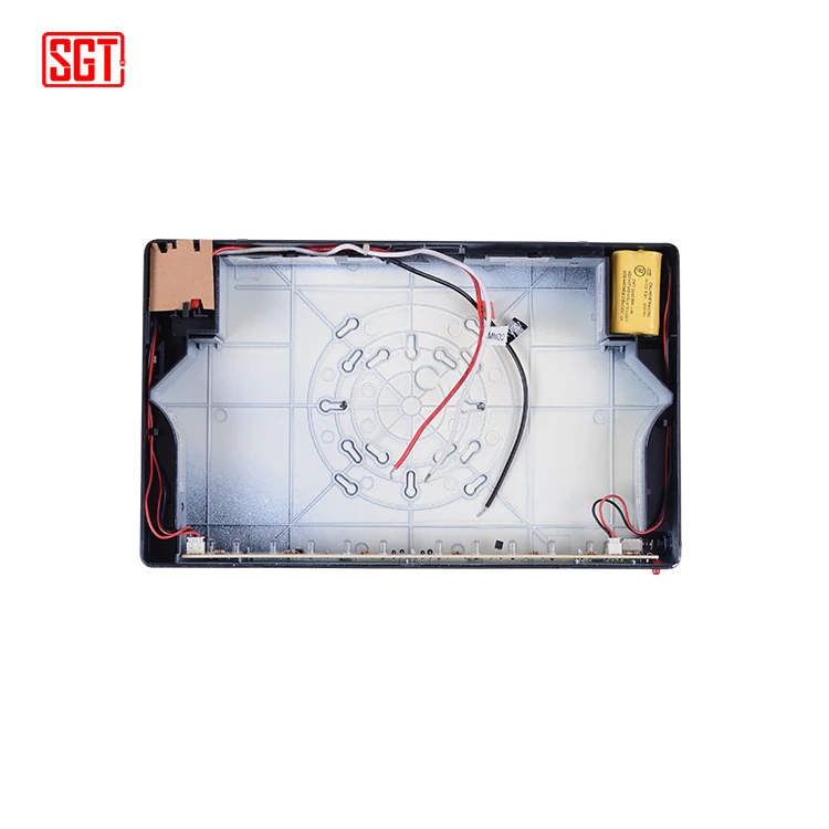 Wall mounted fire safety led emergency exit sign light