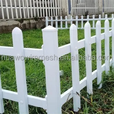 Ограждение для садового ограждения из ПВХ хорошее качество белый пластик изготовленный на заказ с покрытием Европейский низкоуглеродистый стальной провод