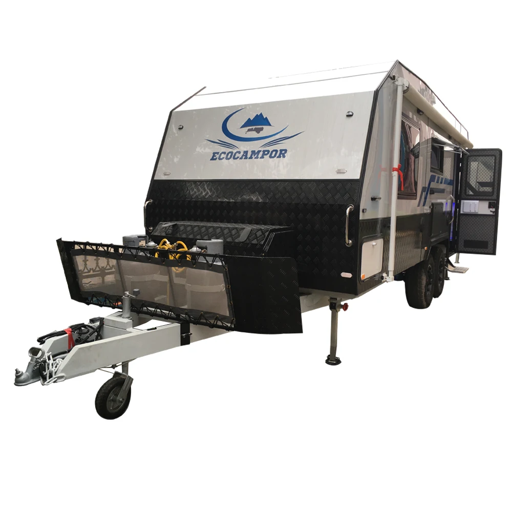 Heavy Duty Luxury Caravan Trailer for Family Traveling for Sales