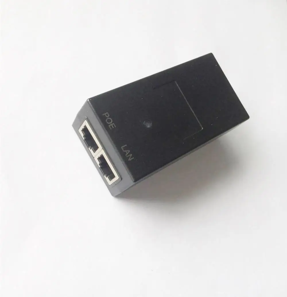 Пассивный Инжектор POE 12 Вт, 24 В постоянного тока, 0,5 А, разъем RJ45, настольный Wi-Fi адаптер для быстрого Ethernet, переключатель POE 12 В, 36 В, 48 В