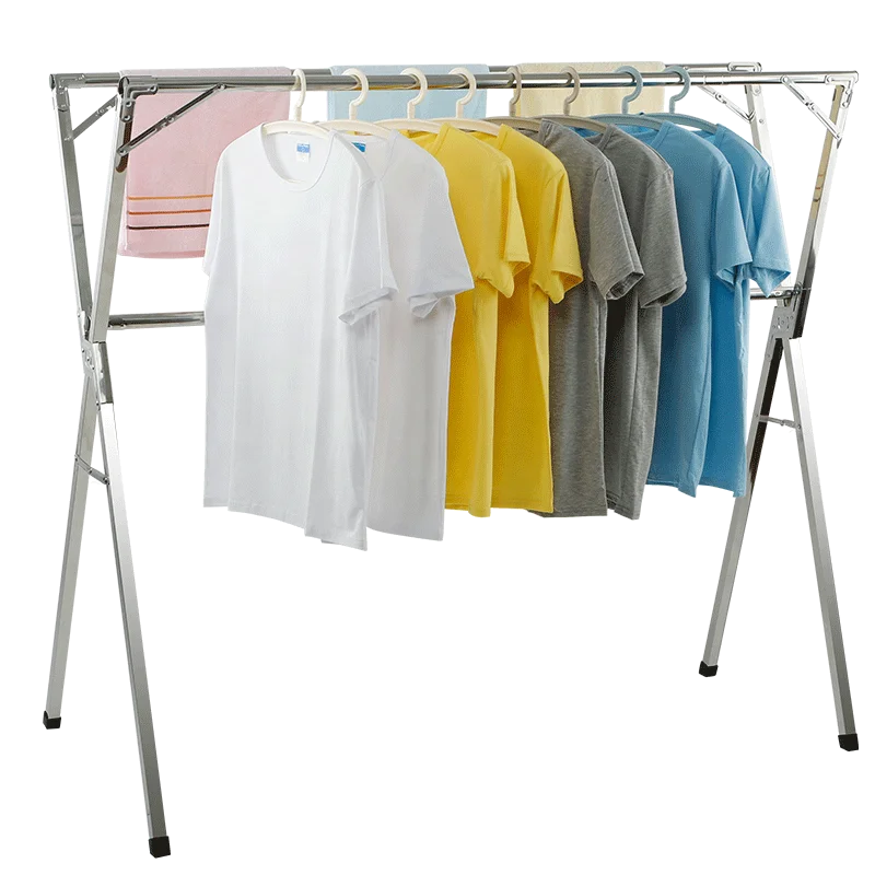 
Outdoor Universal Clothes Drying Racks, Foldable Stainless Steel Cloth Dryer Rack Household Cloth Dryer 