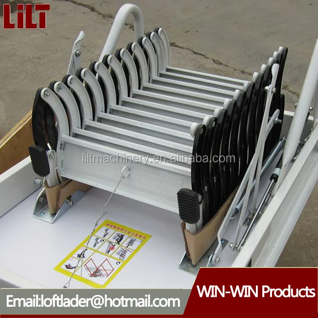 Domestic Ladders Type and Folding Ladders Feature Save Space Attic Stairs