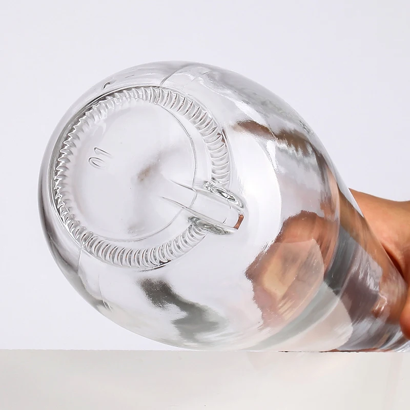 IL glass water bottles with custom logo