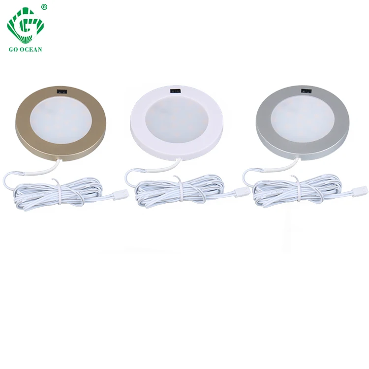 Популярная продукция, светодиодный светильник с теплым белым датчиком 3 Вт EC12V