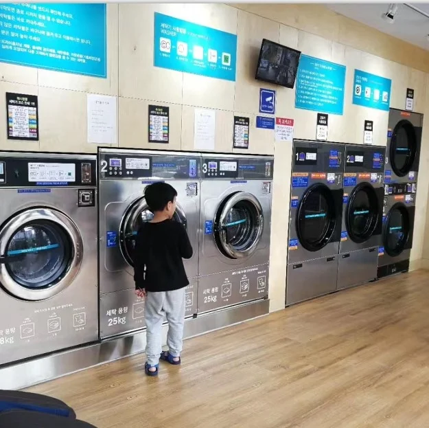 
15kg Full automatic coin operated washer extractor 