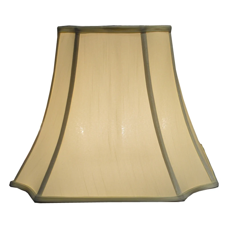 single light linen lampshade palace drop decoration lamp shade for desk lamp