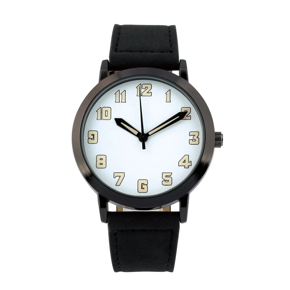 Silicone band watch fashion style wrist watch for mens