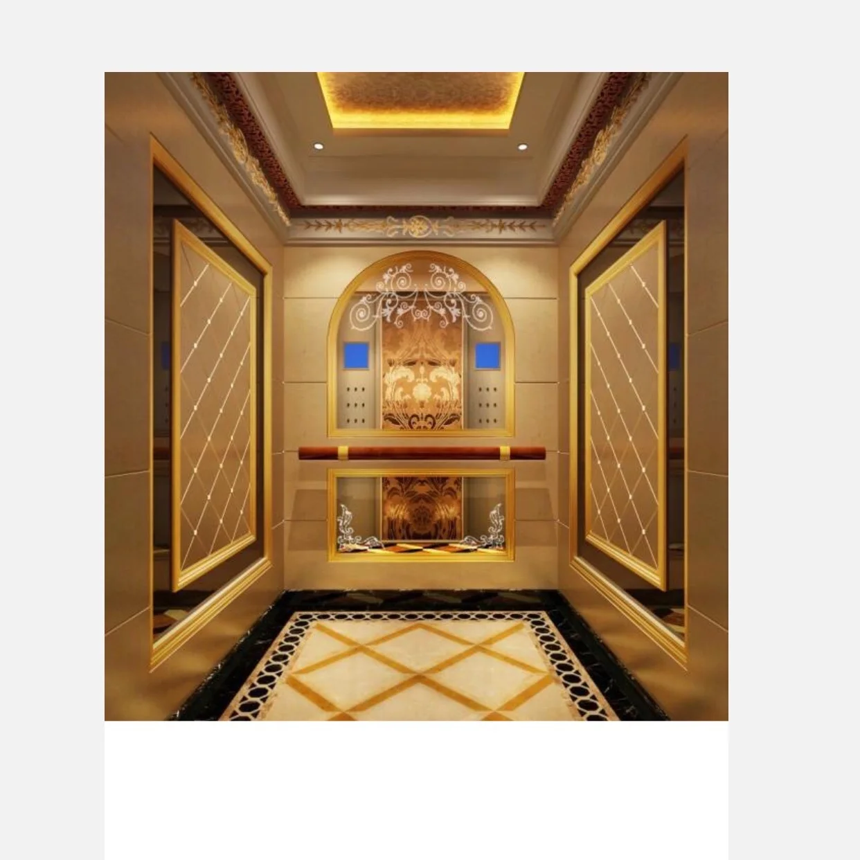 
Easy install and safety gear passenger elevator 