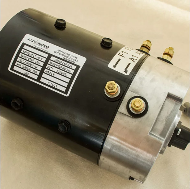 
48V 3.8KW Electric Vehicle DC Brushed Motor ZQS48-3.8-T 