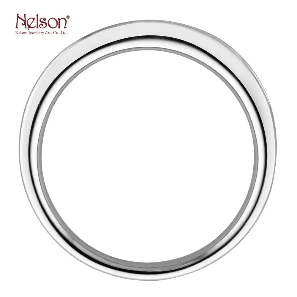 
Wholesale price Zero risk OEM ODM Daily Wear Symmetrical 18K White Yellow Rose Gold Anniversary Band Ring For Girlfriend 