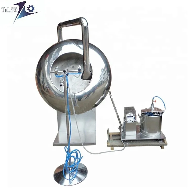 Автоматическая мини-машина для нанесения шоколадного покрытия в гранулы семян