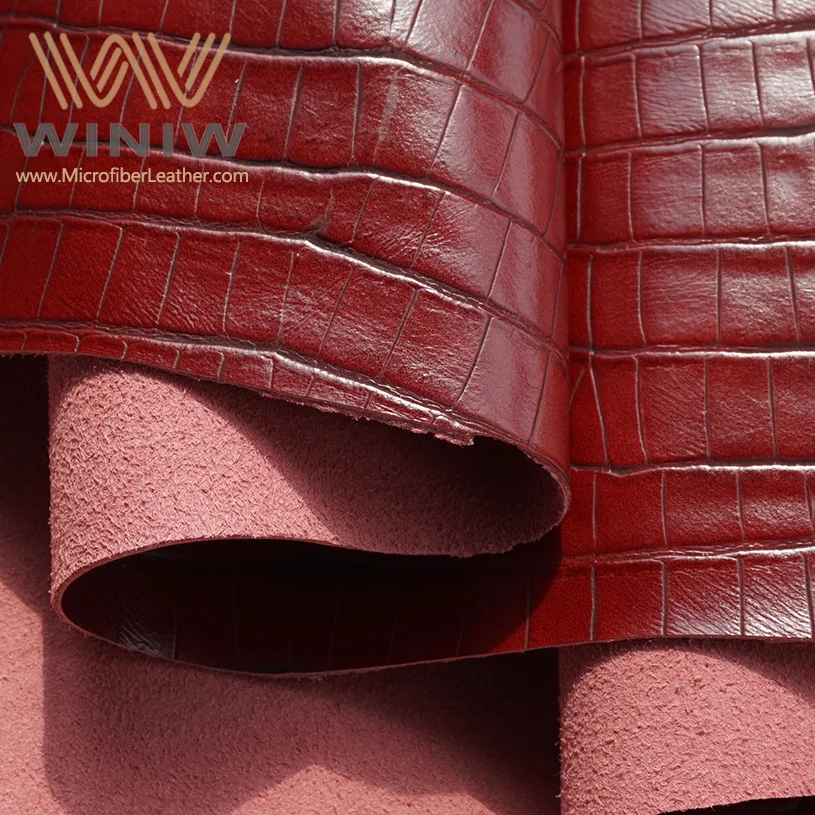 Custom Embossed Leather Fabric