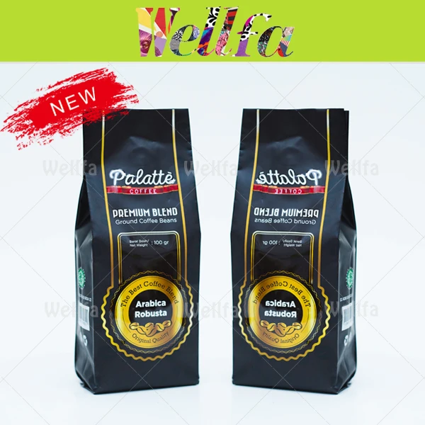 120g Coffee Bag Package Aluminium Foil Coffee Packaging Bag
