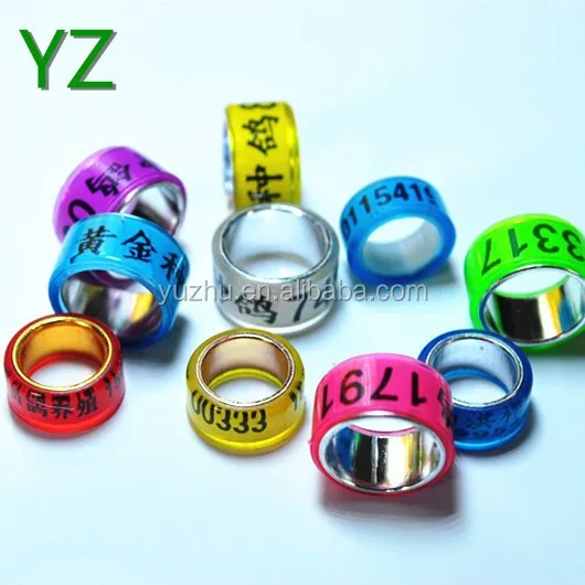 Pigeon Rings Factory supply all kinds pigeon rings YZ factory