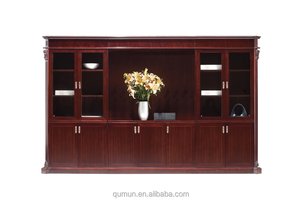 High End Modern General Manager Wood Veneer Luxurious Smart Executive Office Desk Furniture