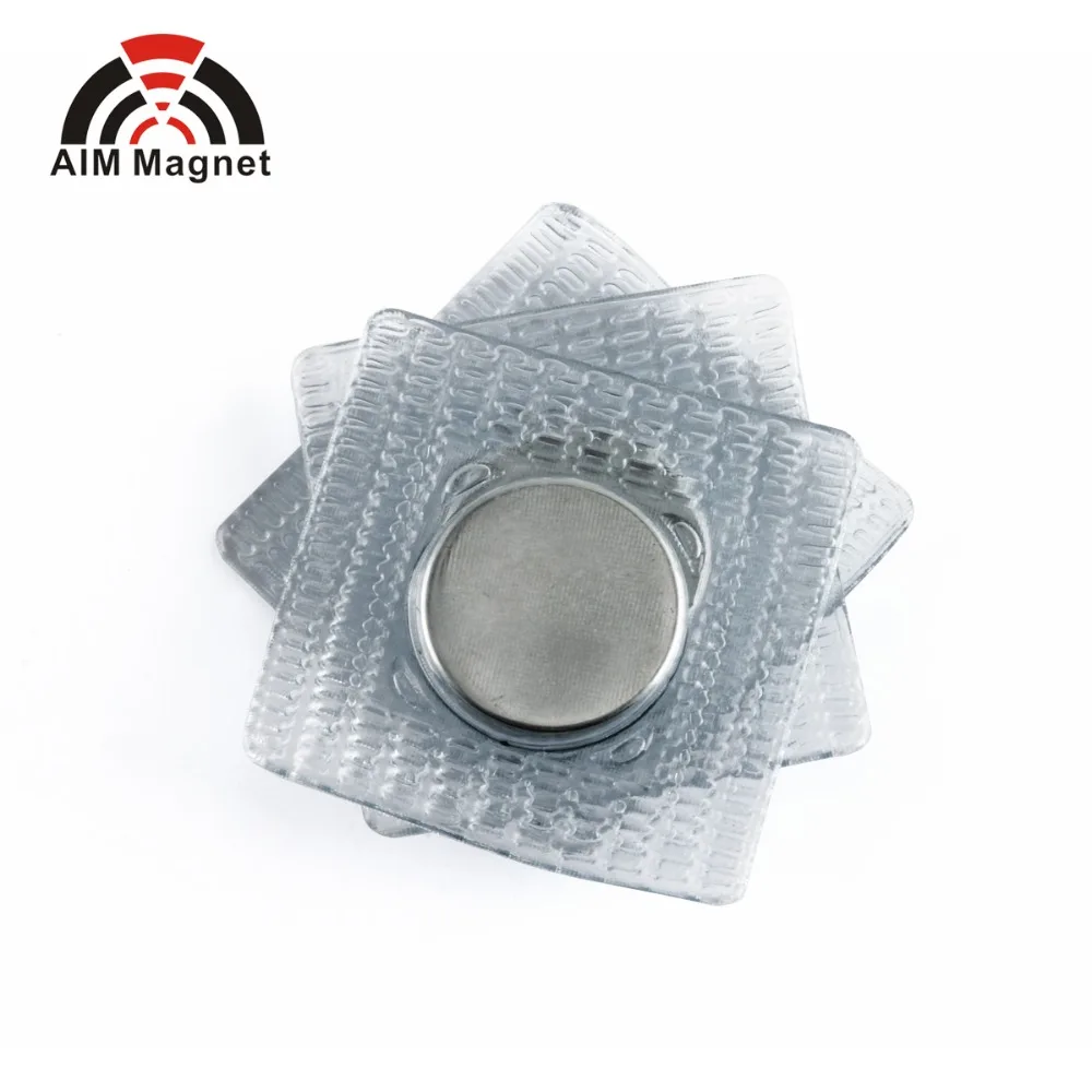 Clothes Invisible PVC Neodymium Handbag Magnet Button
