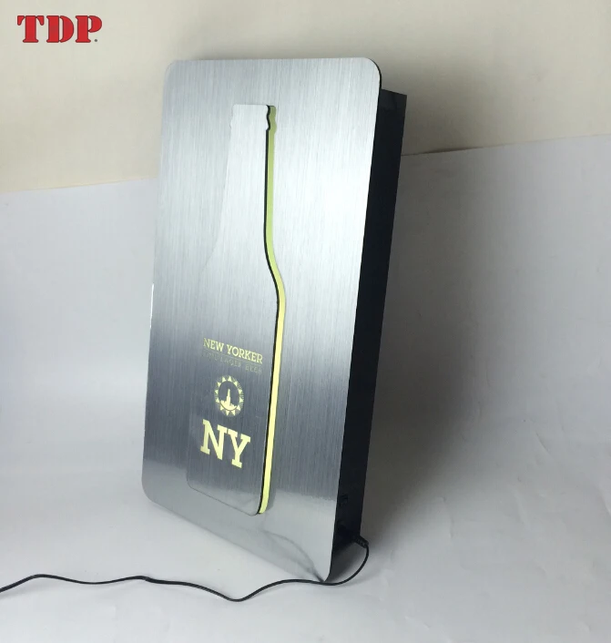 RGB color changing custom wholesale acrylic plexiglass advertising backlit led light box