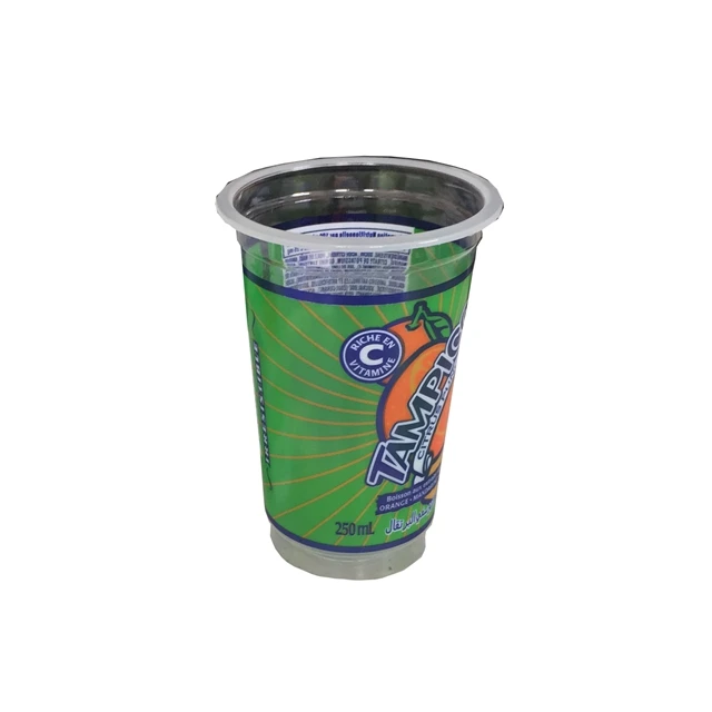 China Factory wholesale  good price  disposable thermoforming plastic cup for  juice