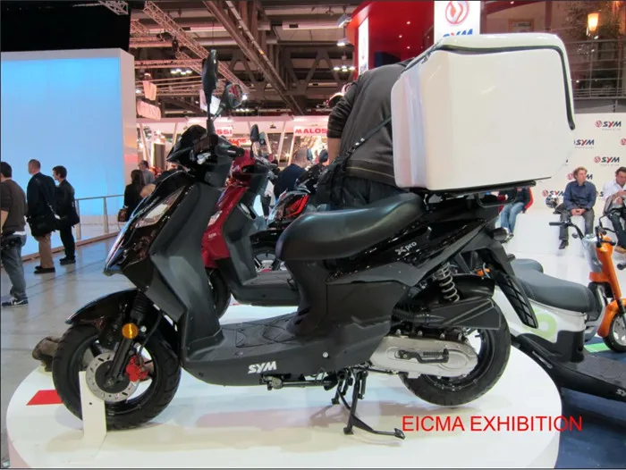 Курьерская служба Экспресс-быстрая доставка большой объем скутер спереди и сзади коробка с газовой пружиной модель NO.JYB-04