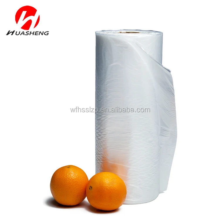 Недорогие Прозрачные плоские пакеты из полиэтилена повышенной плотности в рулоне