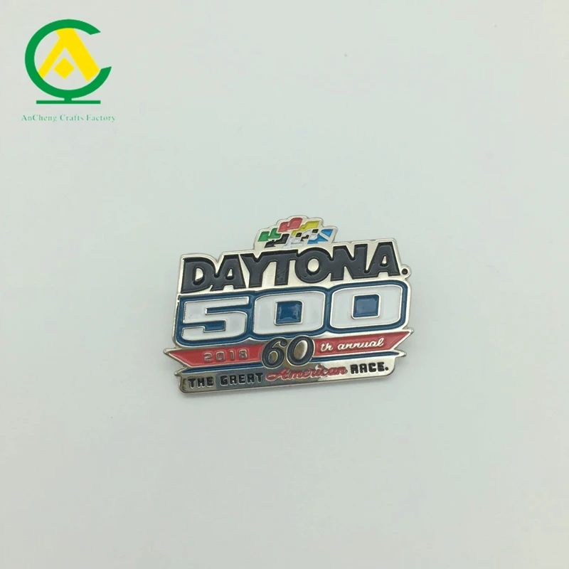 Fashion Fashion cheap custom company logo 3D hard enamel badge pin