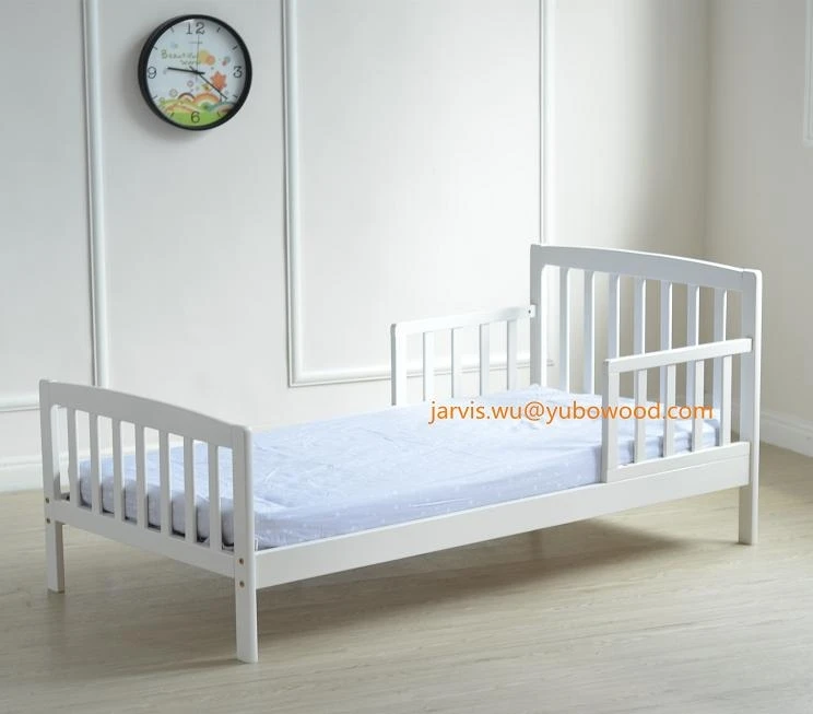 Wooden toddler cot bed for kids