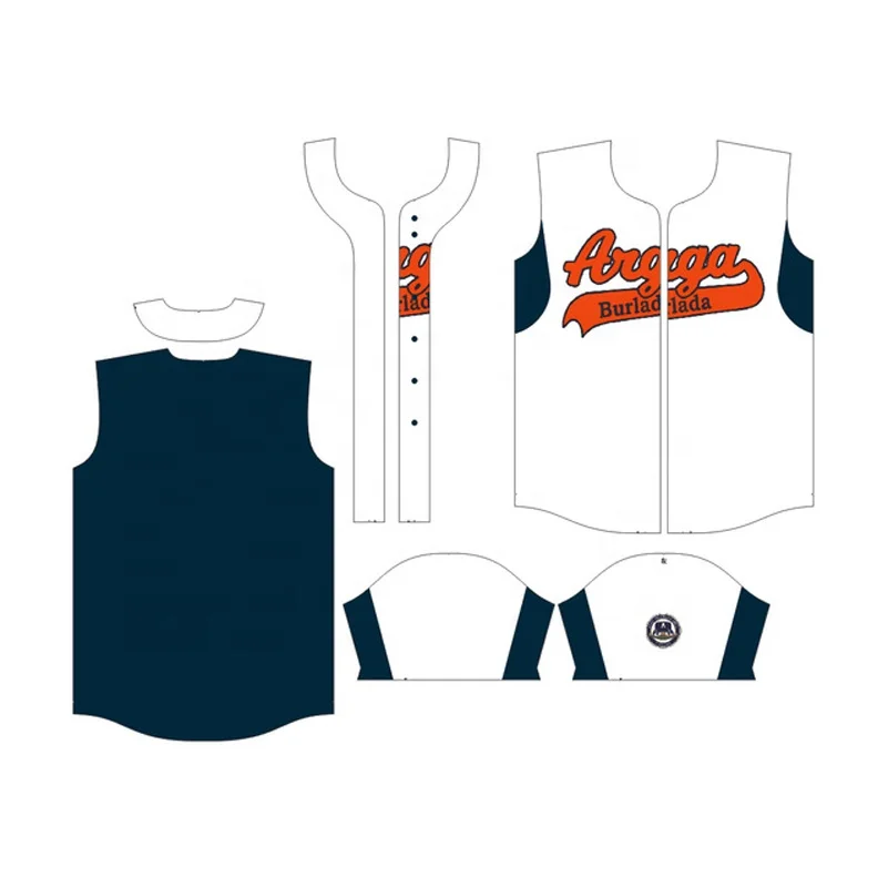 
Custom team jerseys baseball uniform design 