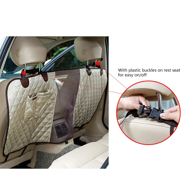 
New Design Waterproof Nylon Travel Back Pet Dog Car Pet Barrier 