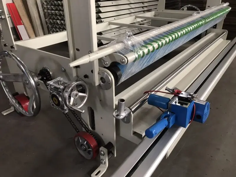 Manual Fabric Spreading Machine with end cutter