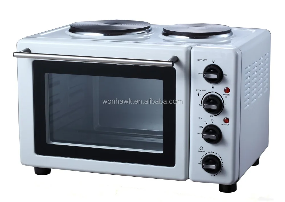 30L with 2 Hot Plates Electric Oven toaster oven JK-3001B-H