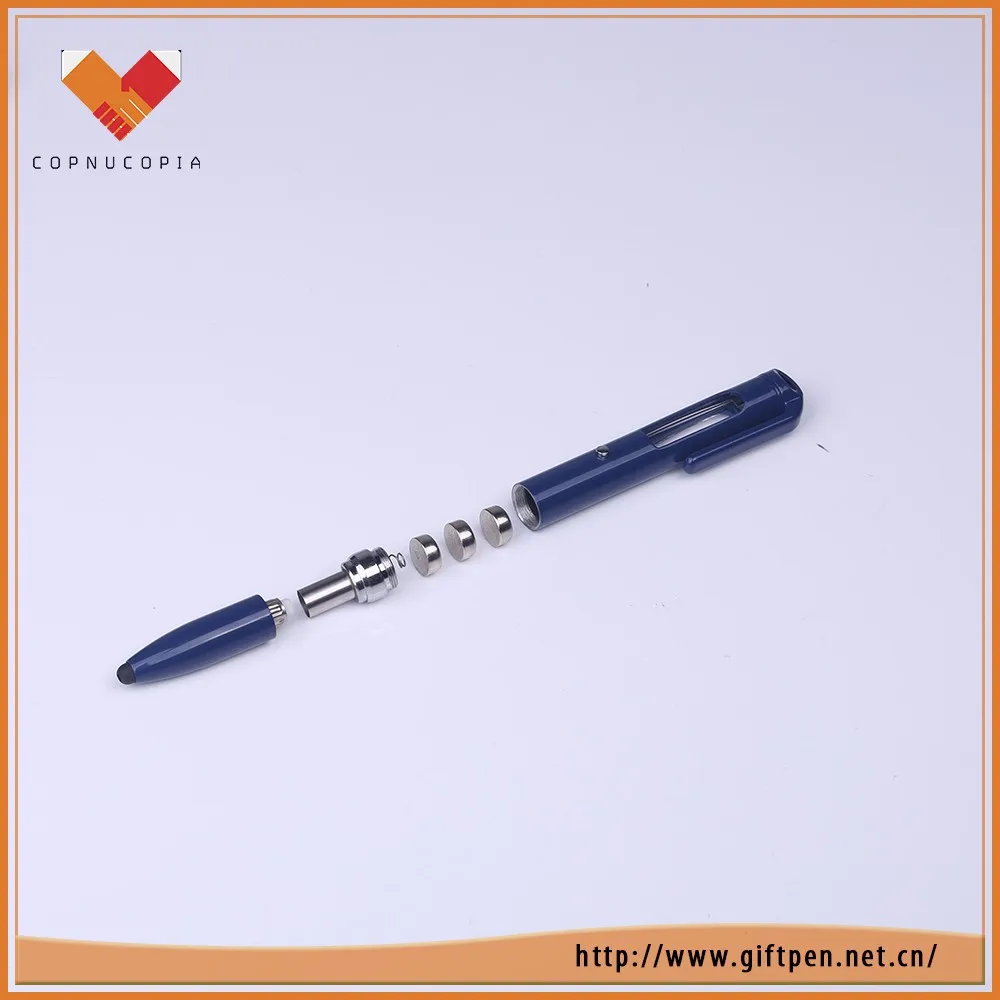 2020 Popular Best reputation black or blue parker refill Stylus mobile magnifier pen