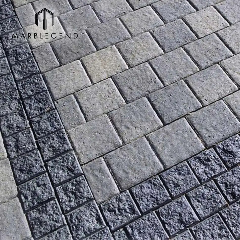 Outdoor Cheap Split Colorful Patio Granite Paving Stone