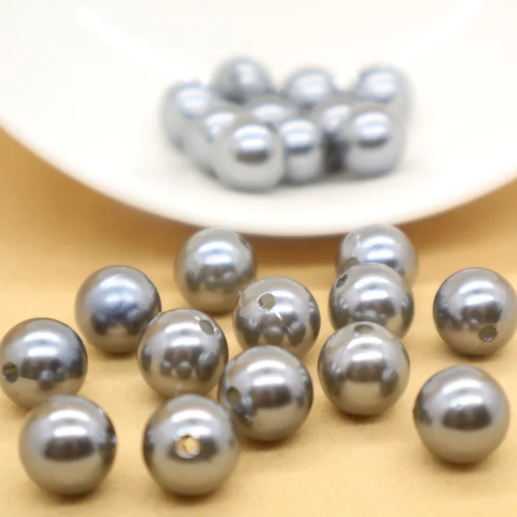 Необычные разноцветные пластиковые жемчужные бусины АА для изготовления ювелирных изделий