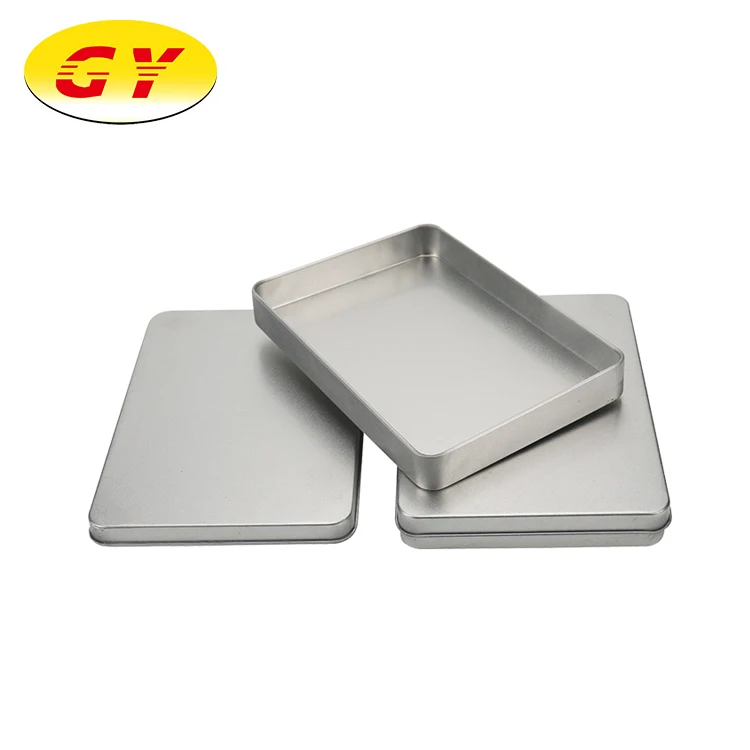 Custom metal tin box tin gift card box