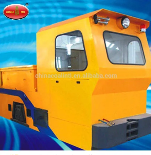 
China Coal Mine Battery Locomotive 8T Underground Mining Locomotive 