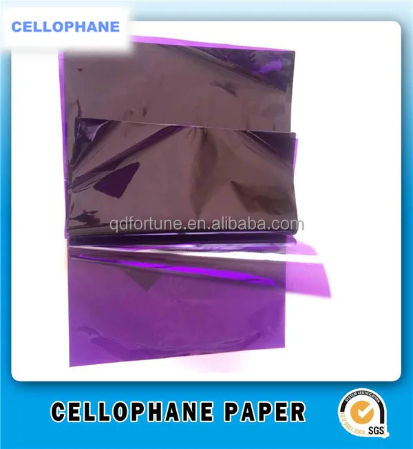 
Transparent color cellophane paper 