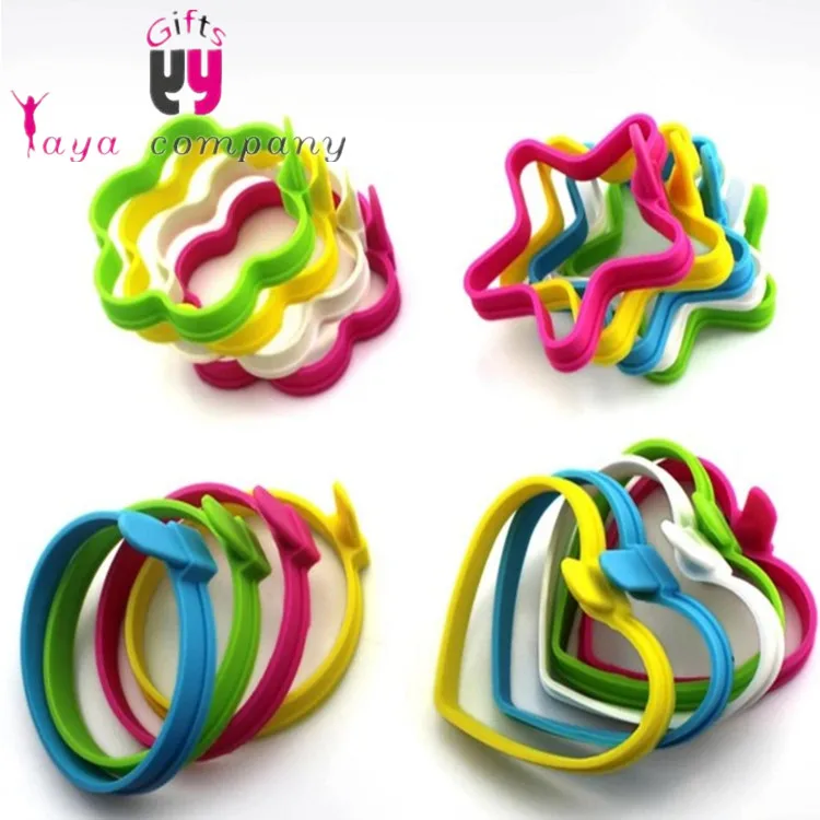 numerous styles silicone fried egg mold for your choose shaped silicone pancake molds fried egg rings