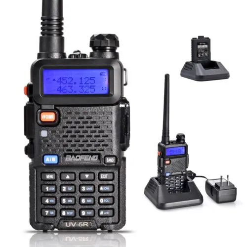 Зашифрованные двухстороннее радио Baofeng UHF 400-480MHz VHF 136-174 МГц BF UV-5R 2 варианта