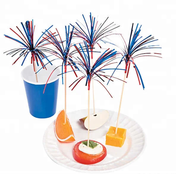 bamboo mini food tongs