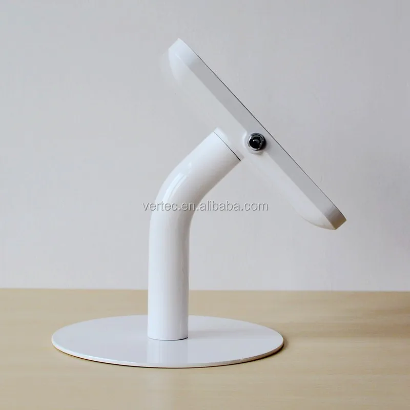 Desk mount tablet enclosure kiosk TE210-FSB with freestanding base