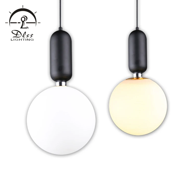 
Hot Sales G9 Pendant Lamp Iron Glass Material Small Cute Ball Chandelier 