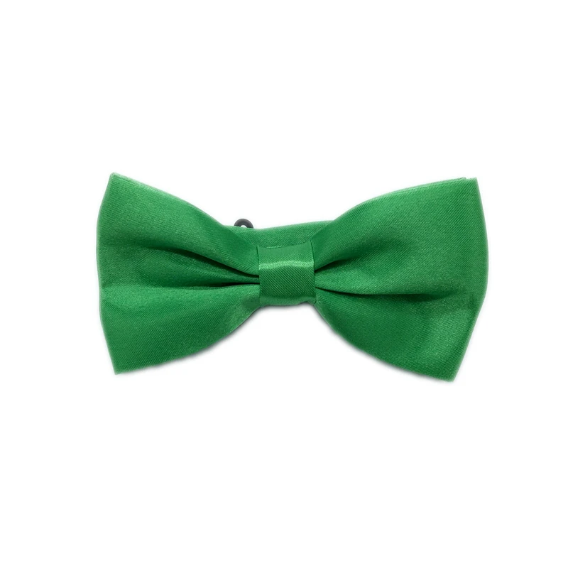 Однотонный качественный Атласный Галстук-бабочка, модный галстук-бабочка