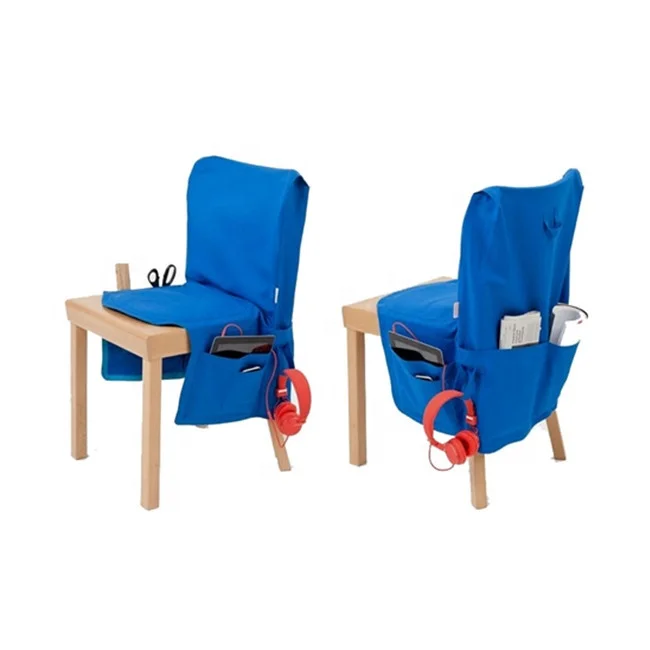 Fabric Back Seat Chair Cover Organizer Tool Belt Storage Pocket